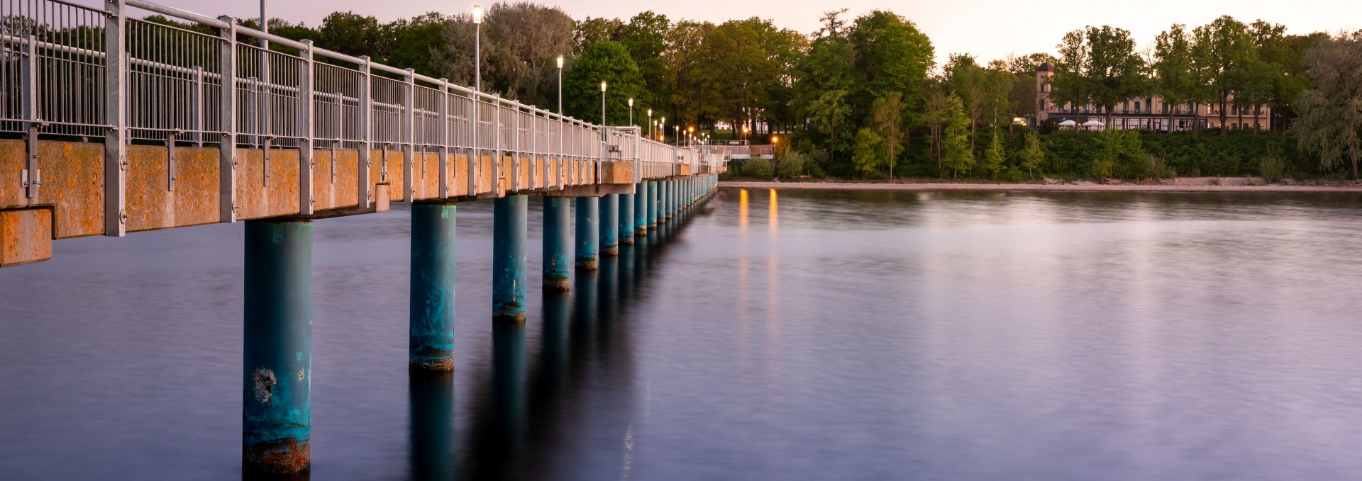 Pier in Wendorf, © TZ Wismar/Christoph Meyer