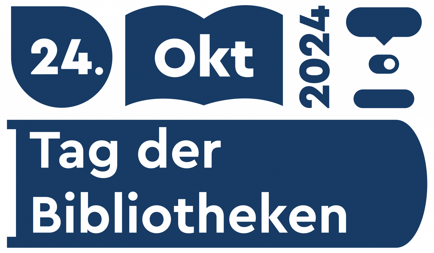 Tag der Bibliotheken 2024 - Logo_Blau, © Deutsche Bibliotheksverband e.V.