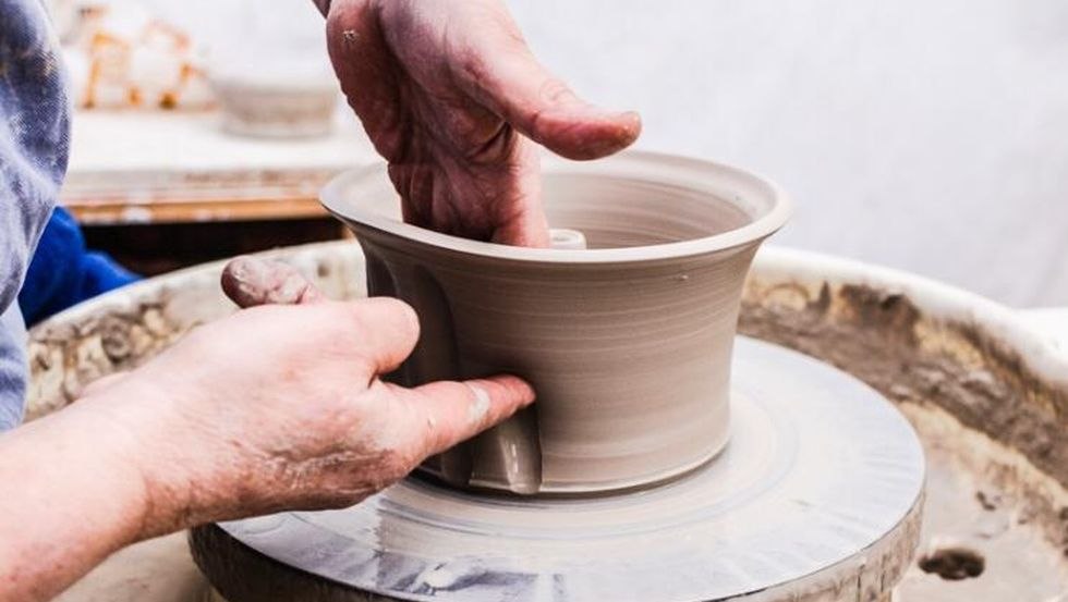 Pottery wheel, © Meister Keramik