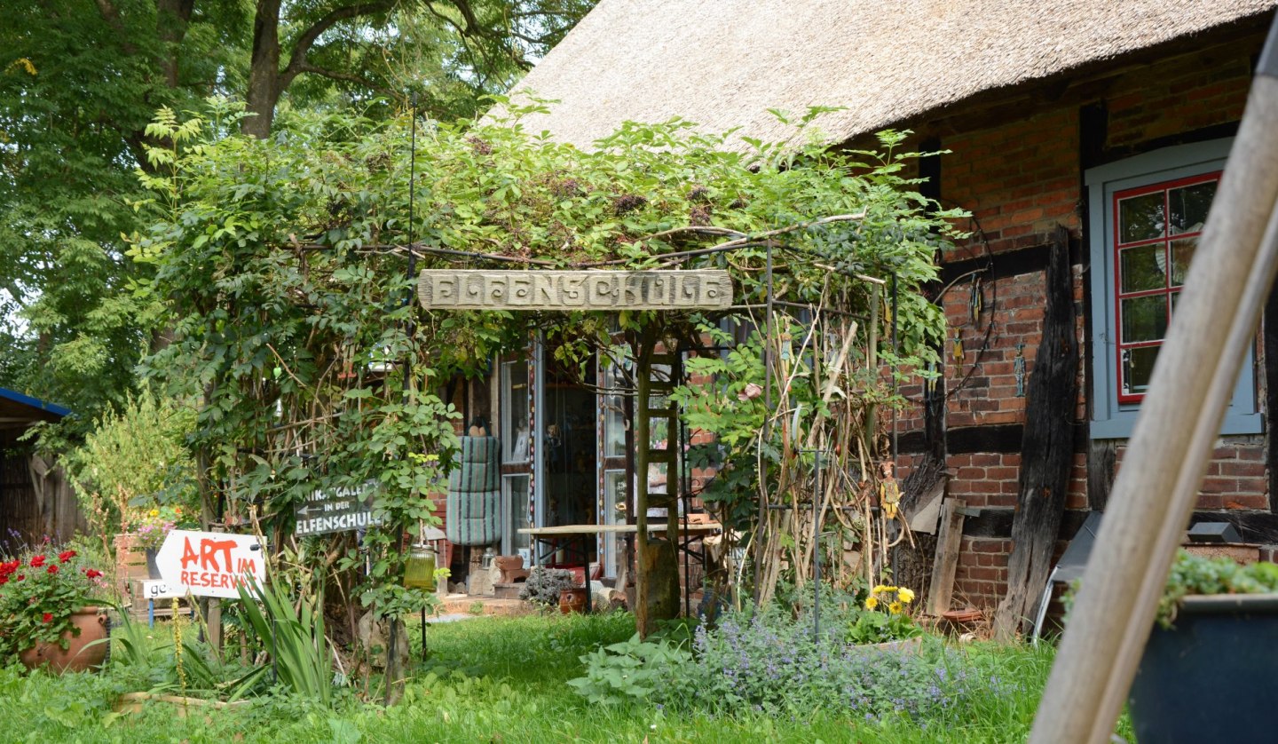 Entrance area of the elf school