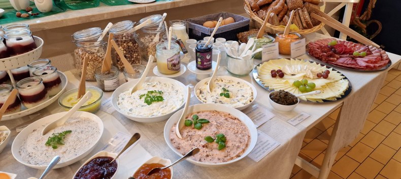 Breakfast buffet at the Ostseemühle, © Ostseemühle GmbH