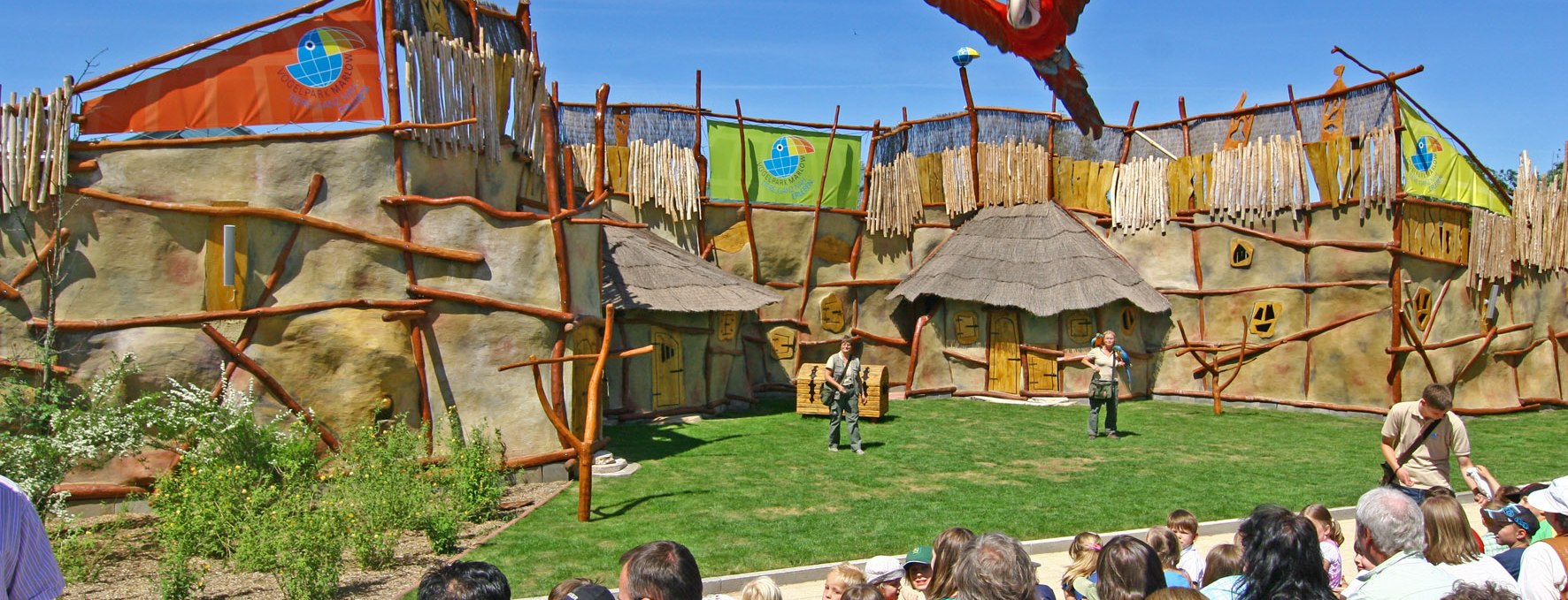 Animal Show Encounter, © Vogelpark Marlow/Zöger