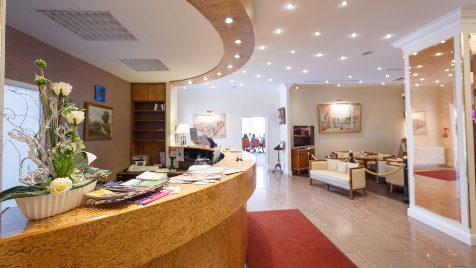 Our reception, © Hotel Erbprinz