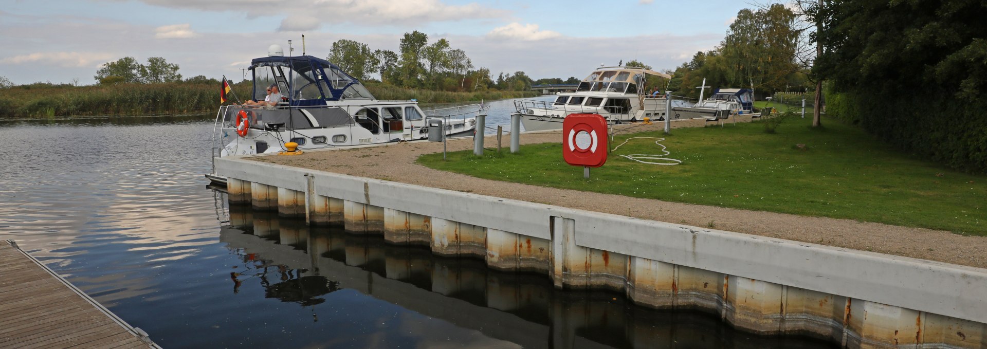 Anklam waterway rest area, © TMV/Gohlke