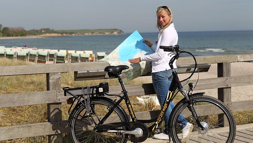 During a tour with the e-bike even the sea wind does not disturb, © VMO/D.Goehlke