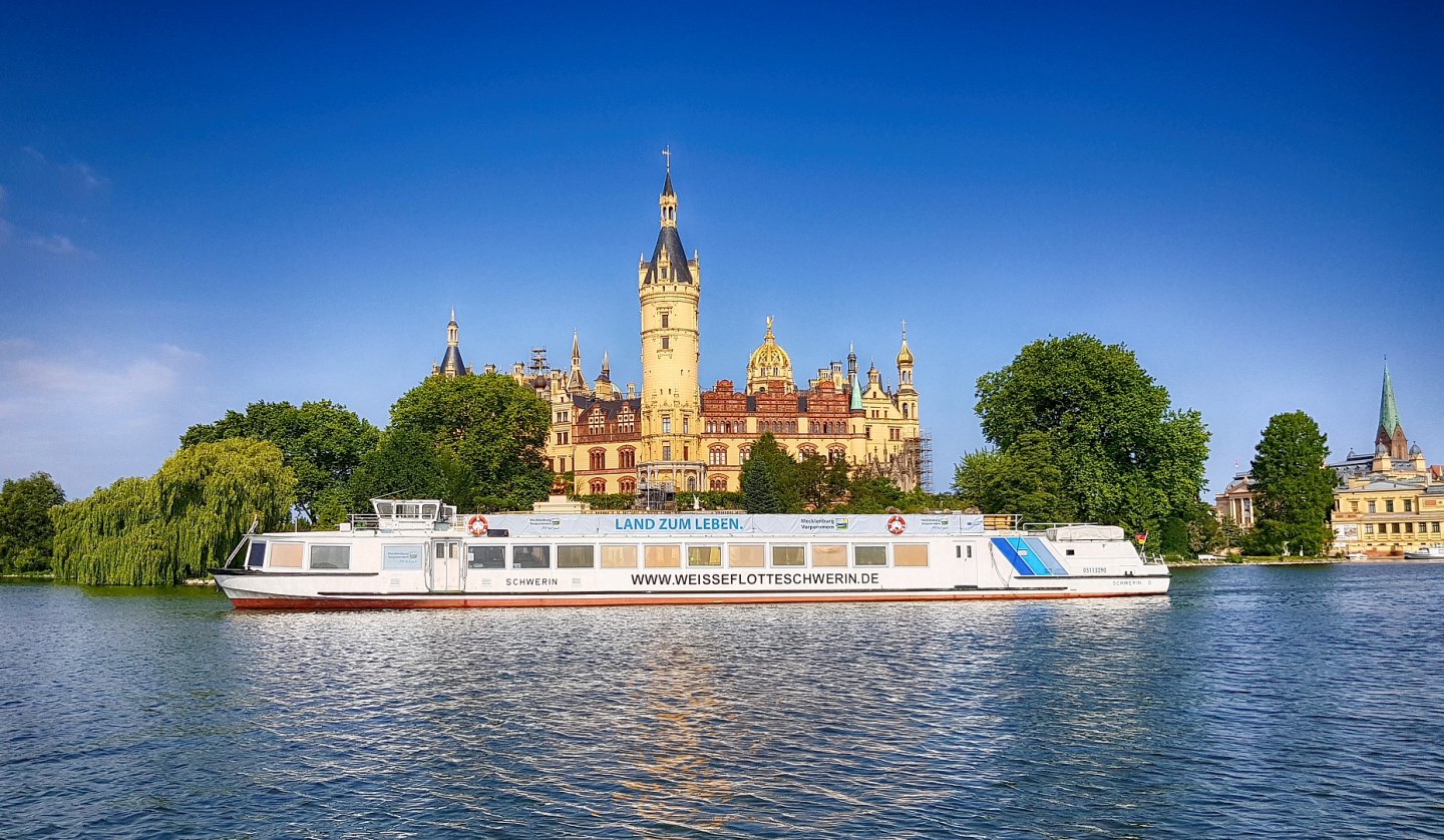 White Fleet - Schwerin, © Weisse Flotte Schwerin