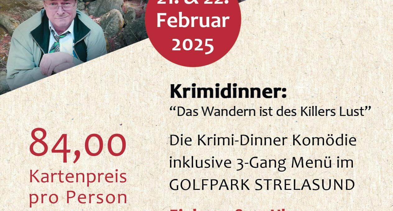 Flyer_crime_dinner_2025(1), © Golfpark Strelasund