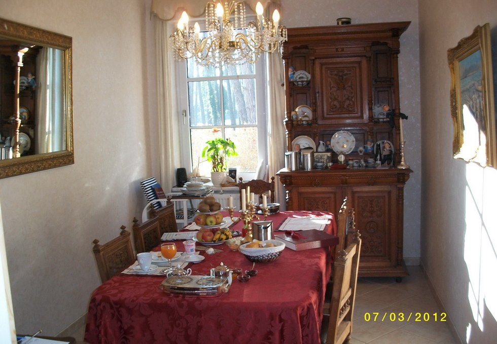 The breakfast room at Villa Erika, © Sonja Bade