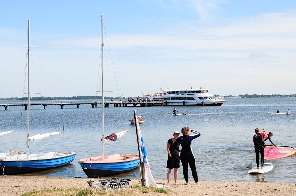 Pier in Dranske on the island of Rügen, © Tourismuszentrale Rügen