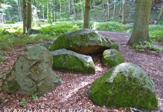 some of the stones of the "duke's tomb" still preserved today, © Archäo Tour Rügen