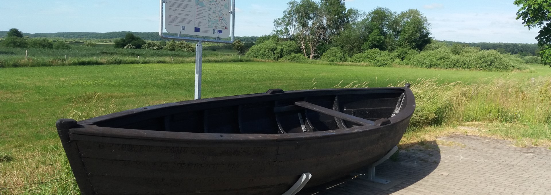 Smugglers' boat in Marlow, © M. Hagemann