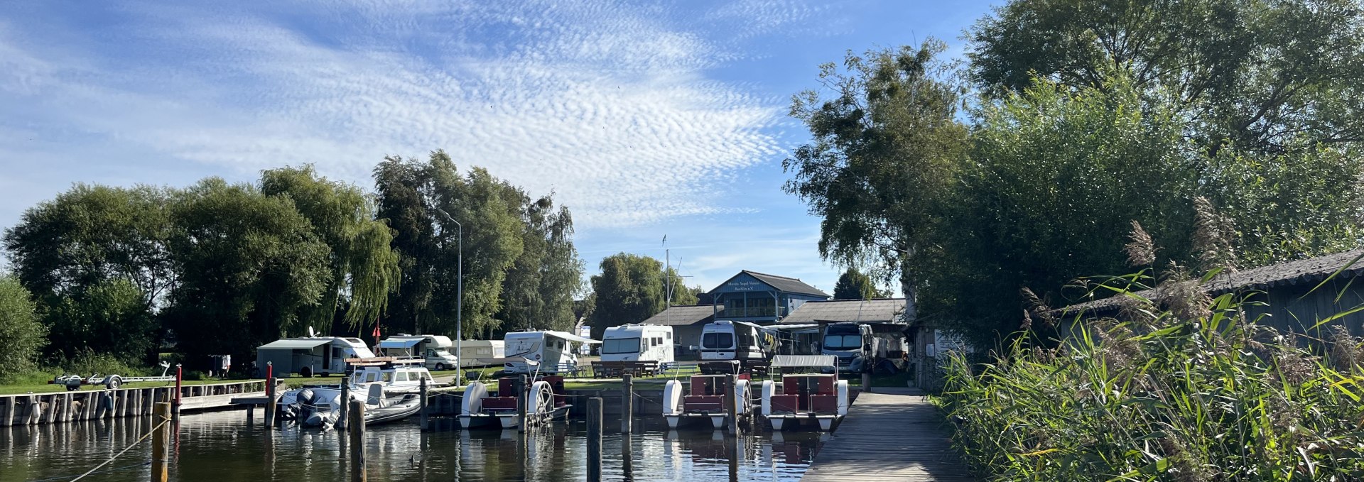 Sailing harbor Rechlin, © TDG Rechlin mbH