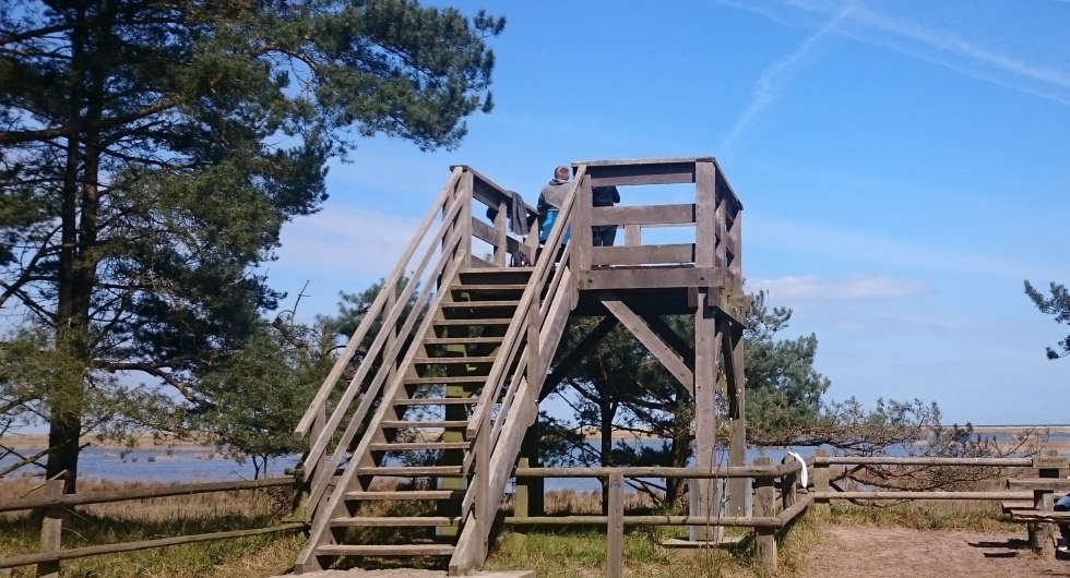 Viewing platform at lake Fukarek, © UB