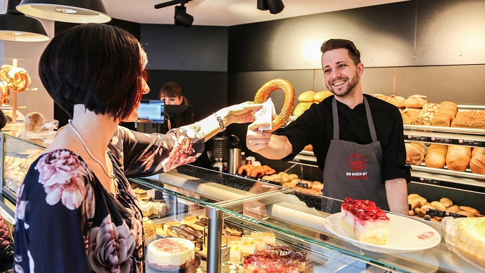 Visit us in one of the over 70 branches throughout MV, © Stadtbäckerei Kühl GmbH & Co. KG / Andrea Kunath