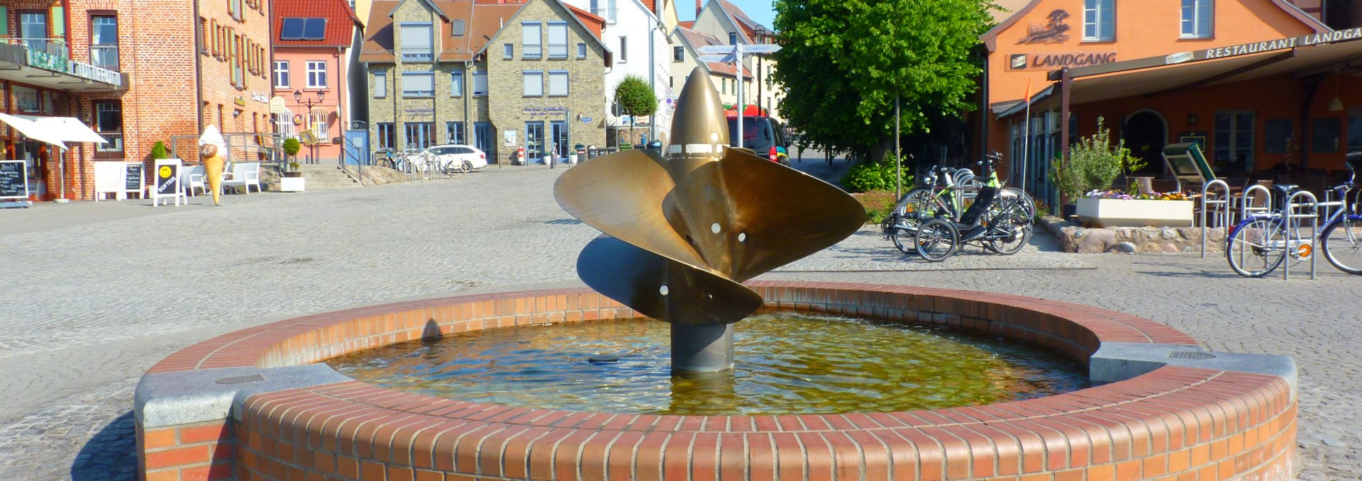 Fountain, © Waren (Müritz)-Information