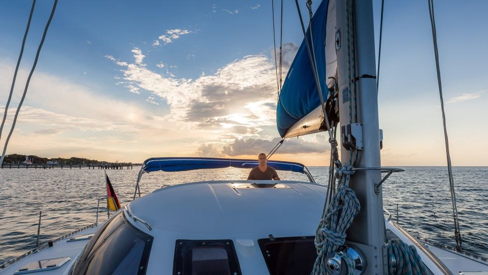 Sailing with the catamaran VIAMAR in Kühlungsborn, © VMO, Alexander Rudolph