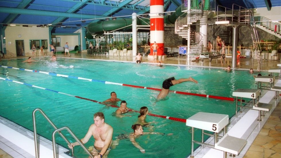 Sports pool of the Bodden-Therme, © Bodden-Therme