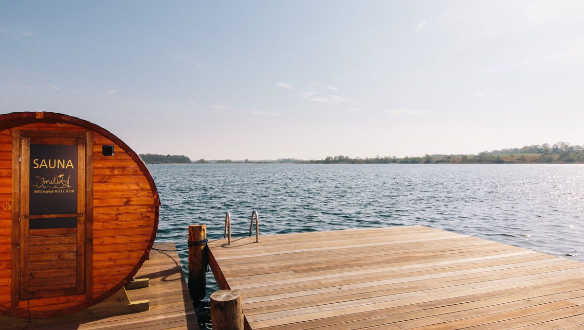 The sauna barrel, © Hotel Inselhof Malchow