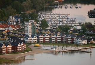 Harbor village in Rechlin, © Blossey