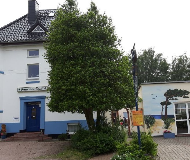 Exterior view of the Pension Idyll, © Bärbel Ahrens