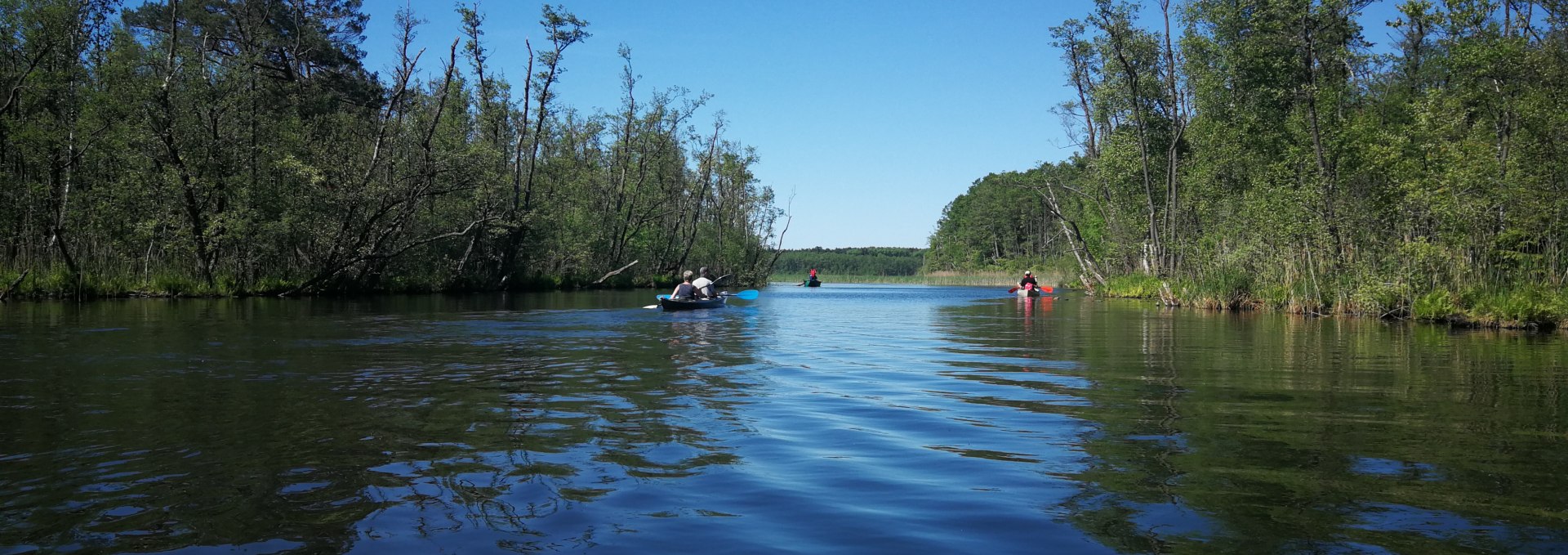 Paddling on the Rätzsee, © FKK Camping am Rätzsee