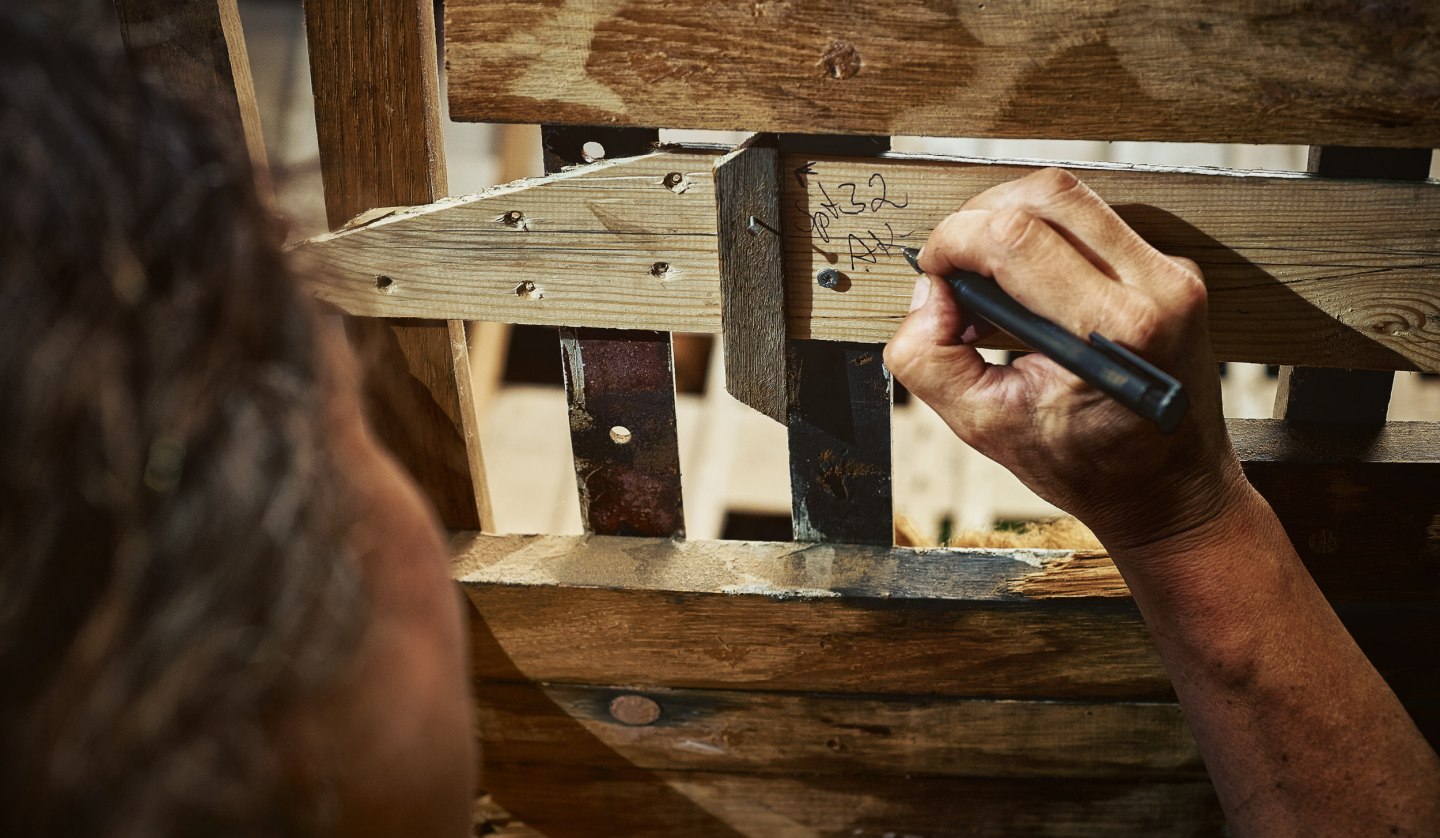 Repair and new construction of wooden boats in the boatyard Freest, © TMV@pocha.de