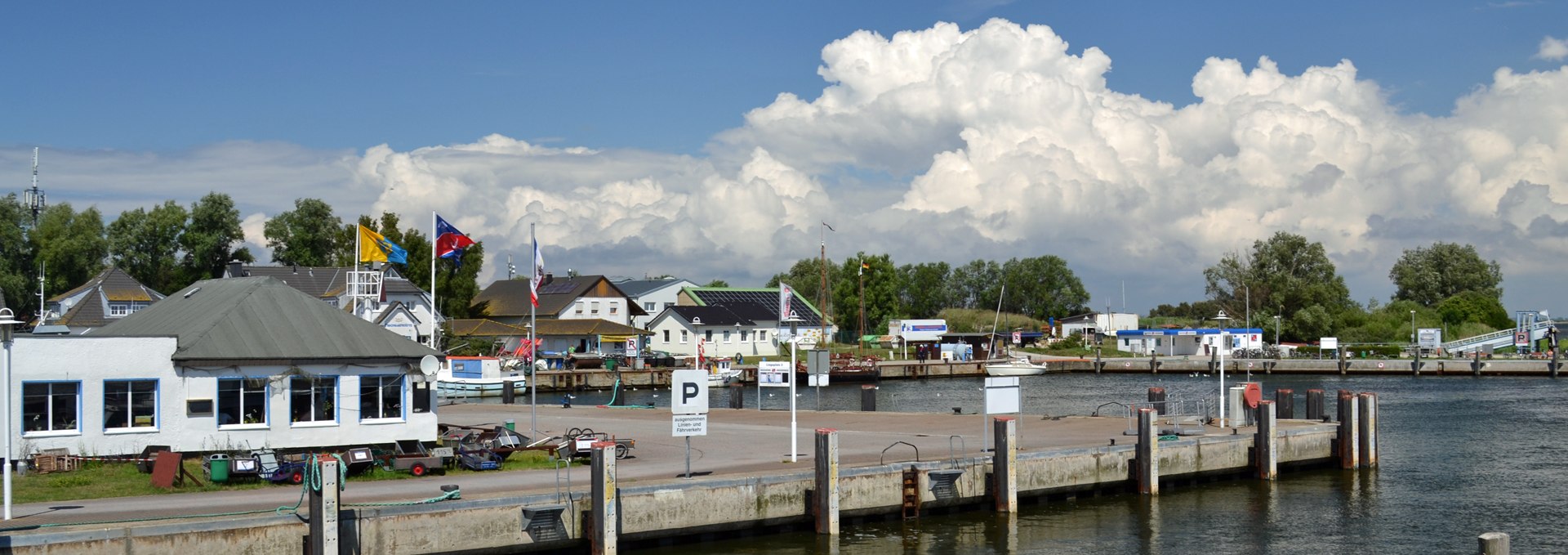 Port in Vitte, © Hiddenseer Hafen- und Kurbetrieb