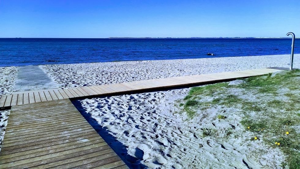 Accessible beach access in Zierow, © S. Stöckmann