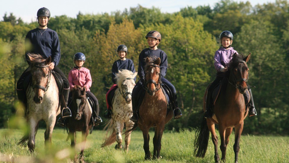 Riding out and having fun with the horses at Little Uncle farm, © Hof Little Uncle/ Angela Finkl-Hartmann