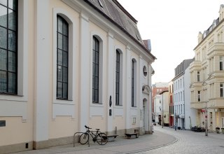 The facade of St. Anna in Schwerin seen from Schlossstraße., © Tourismusverband Mecklenburg-Schwerin