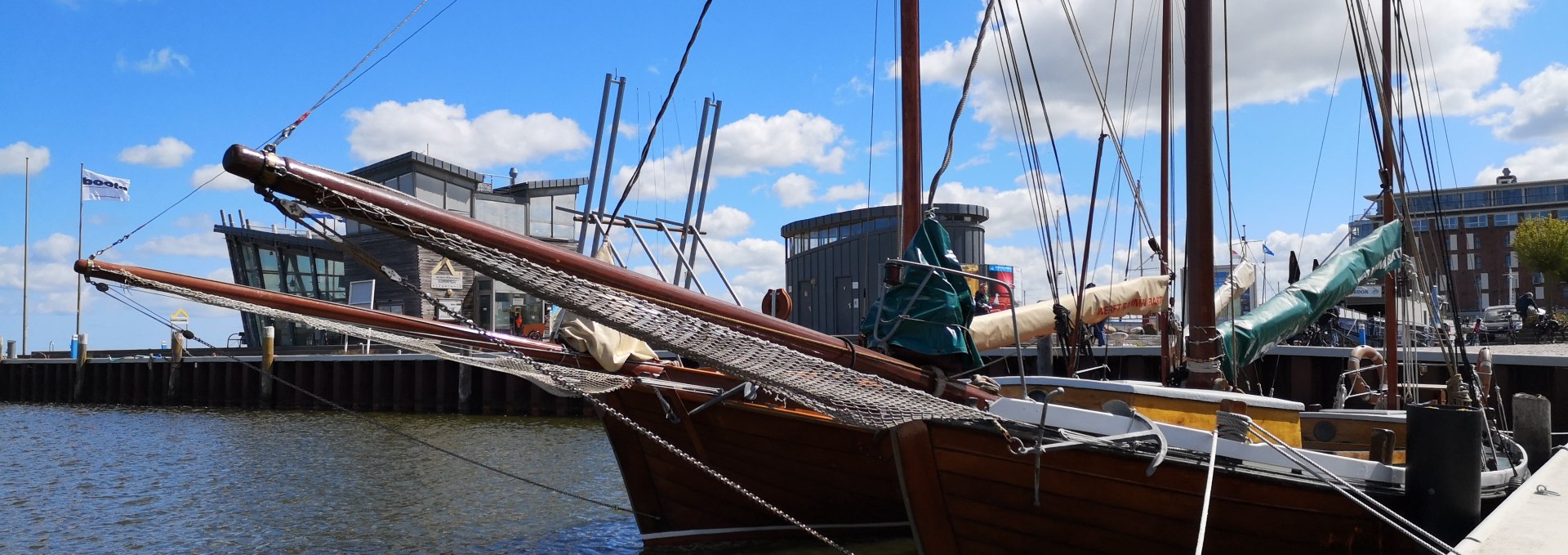 View of the wheelhouse at the city harbor Barth, © Stadt Barth, Paszehr