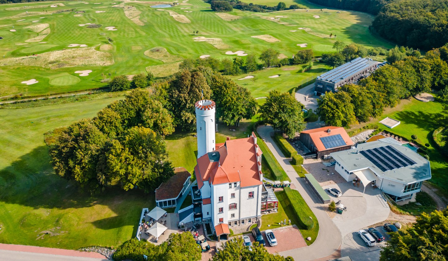 Aerial view of Ranzow Castle area, © Schloss Ranzow / FotoArt Mirko Boy