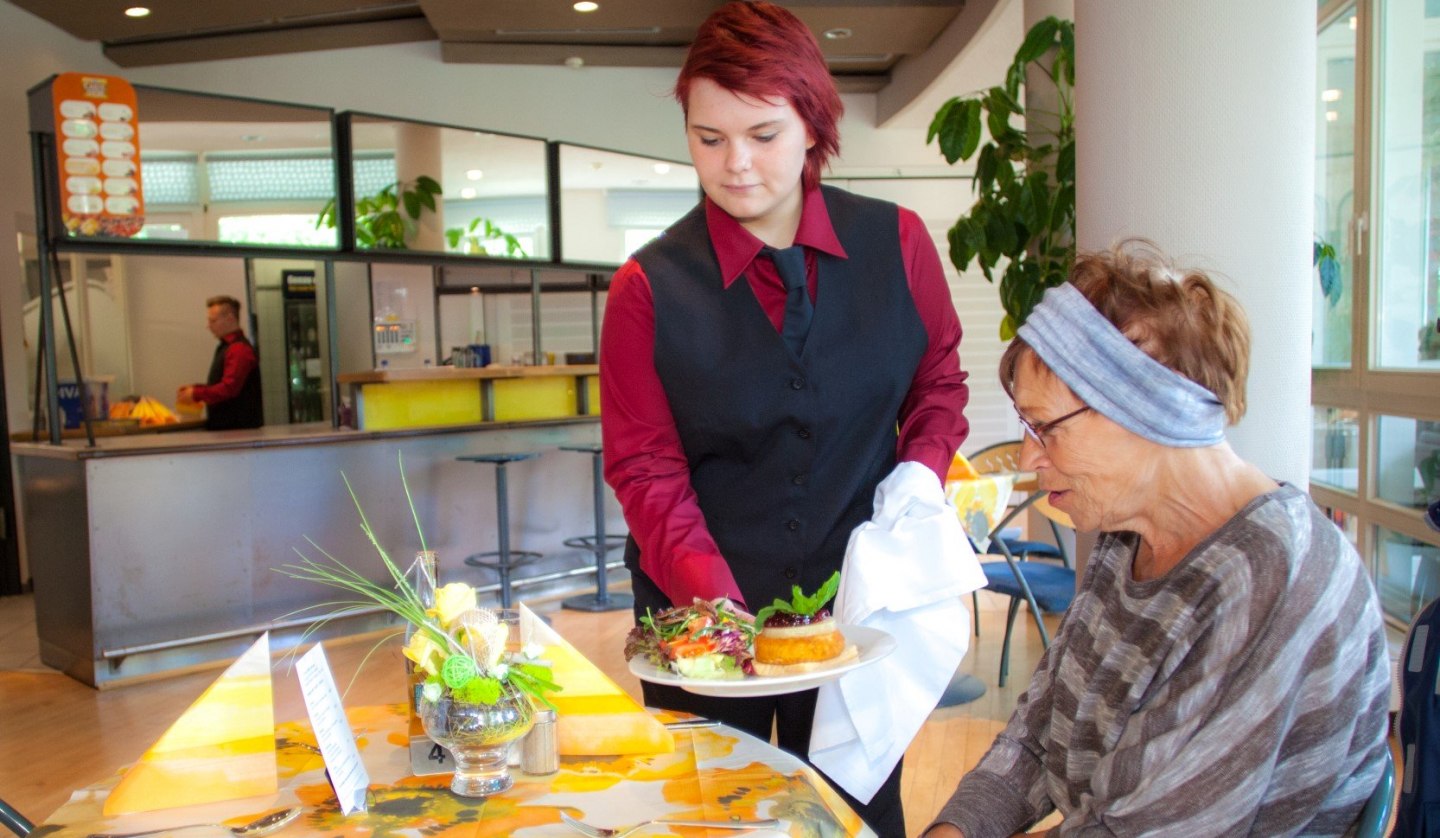 Training cafeteria of the BBW Greifswald, © BBW Greifswald/Henry Dramsch