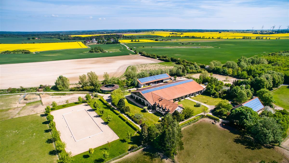 View over the Peenetal farm and the adjacent Kummerow Lake, © J. Bombis