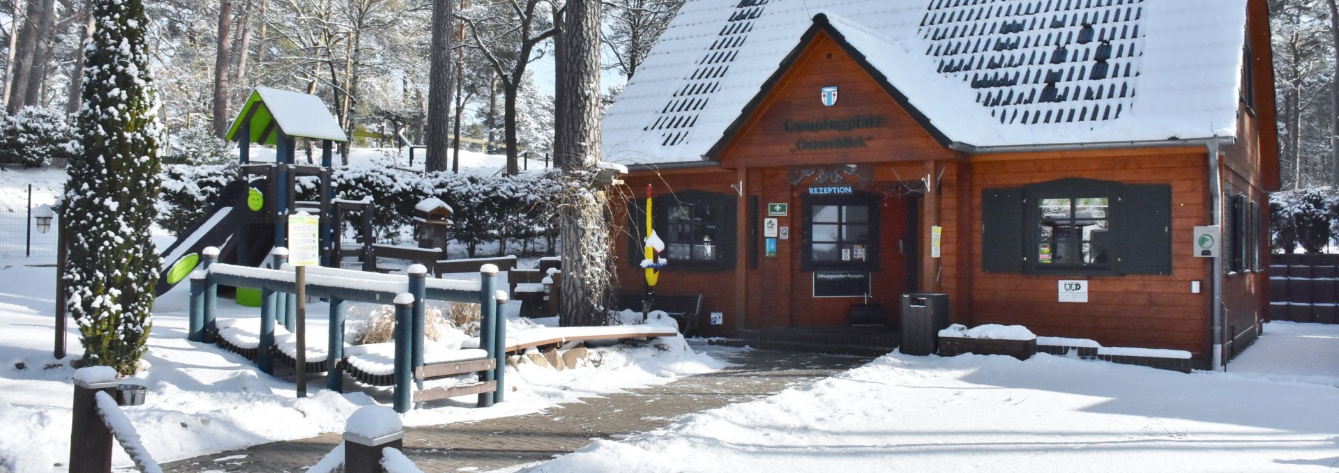 Winter: Entrance area., © KV Trassenheide