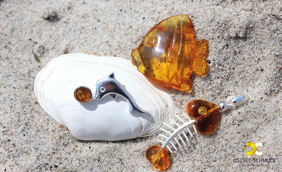 Amberjacks-Silver, © Schaumanufaktur Ostsee Schmuck