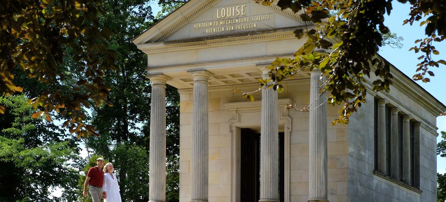 Queen Luise Memorial Hall in the Palace Garden, © Stadt Neustrelitz/ Sebastia Haerter