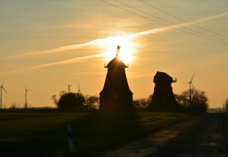 Twin mills in Neu Vorwerk, © Maibritt Olsen