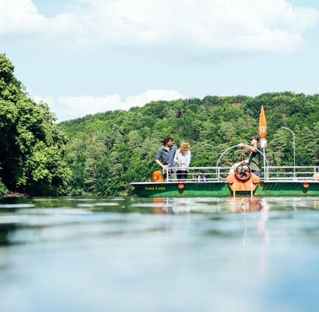 Ferry station and ideal starting point for water hikers, © Felix Gaensicke