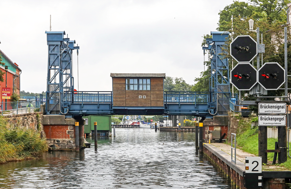 The lift bridge in Plau am See, © TMV / Gohlke