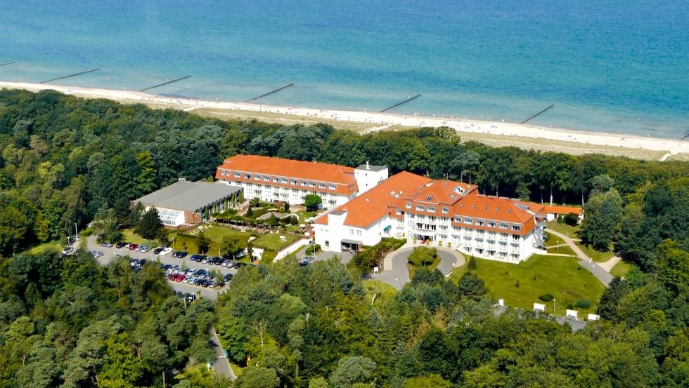 Aerial view of the hotel, © IFA Graal-Müritz Hotel, SPA & Tagungen