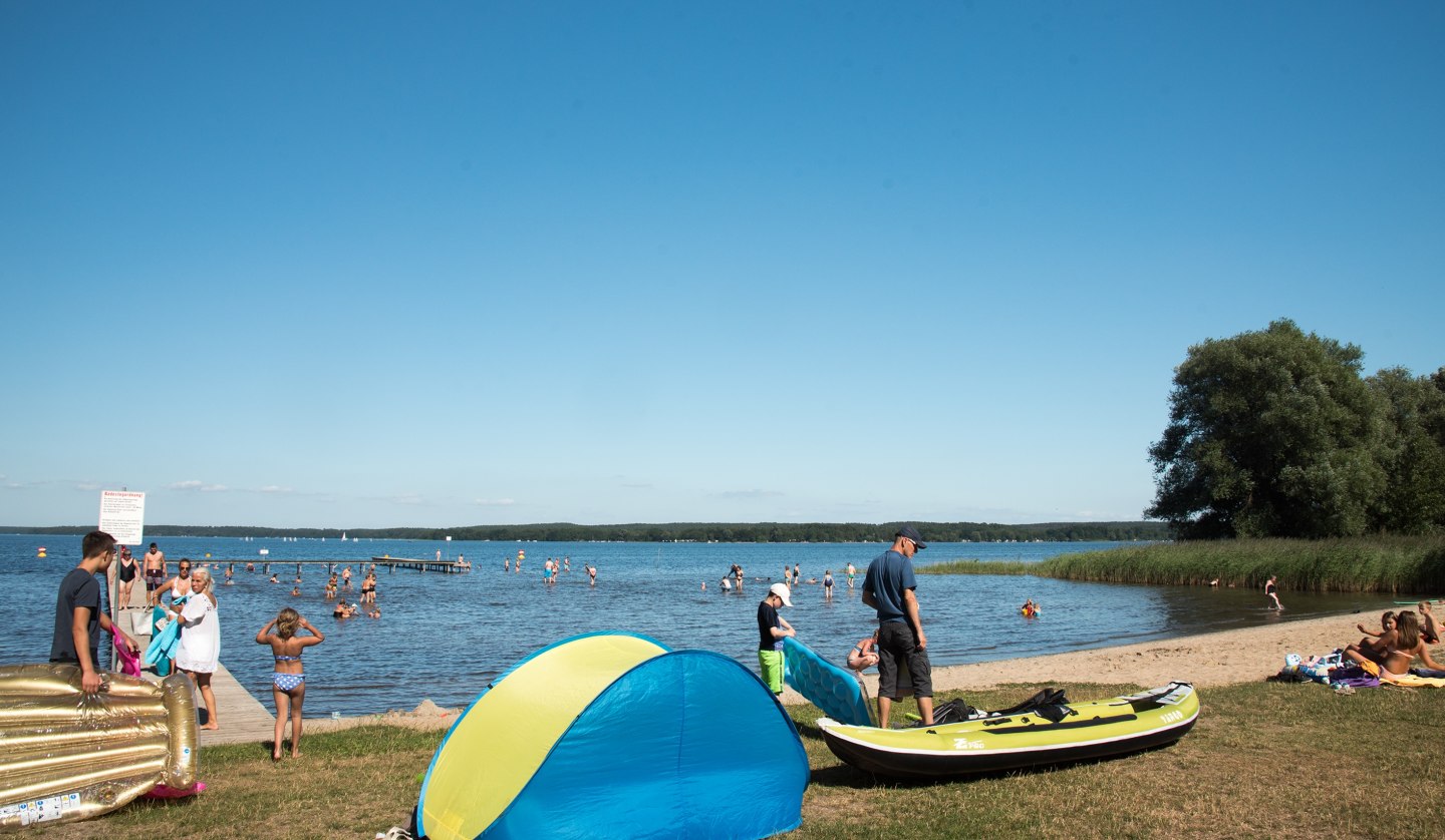 Plau_Bathing place lido Plöetzenhöhe, © Fotograf Hendrik Silbermann