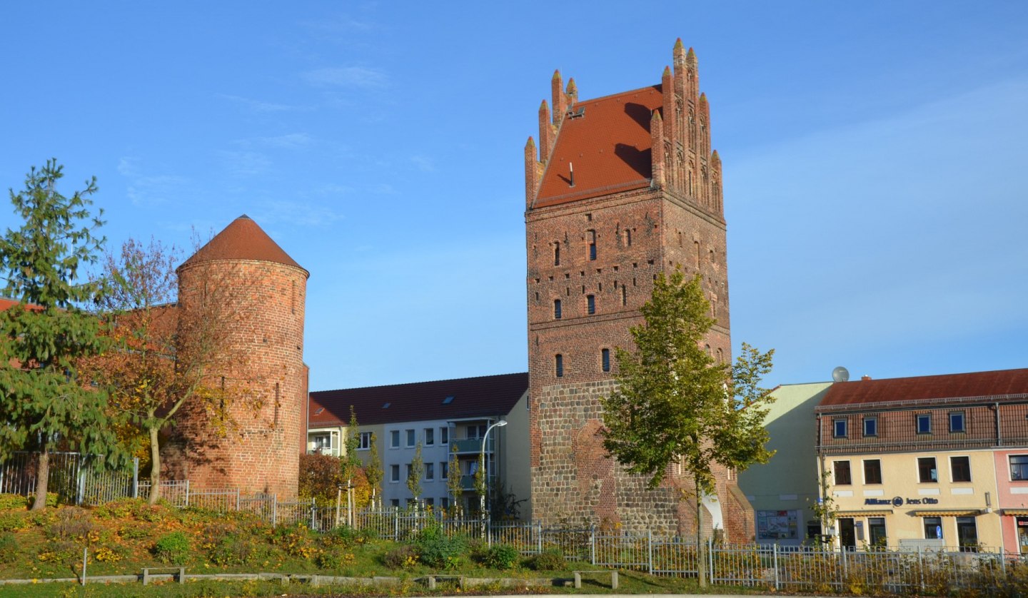 Luisentor with powder tower, © Hansestadt Demmin