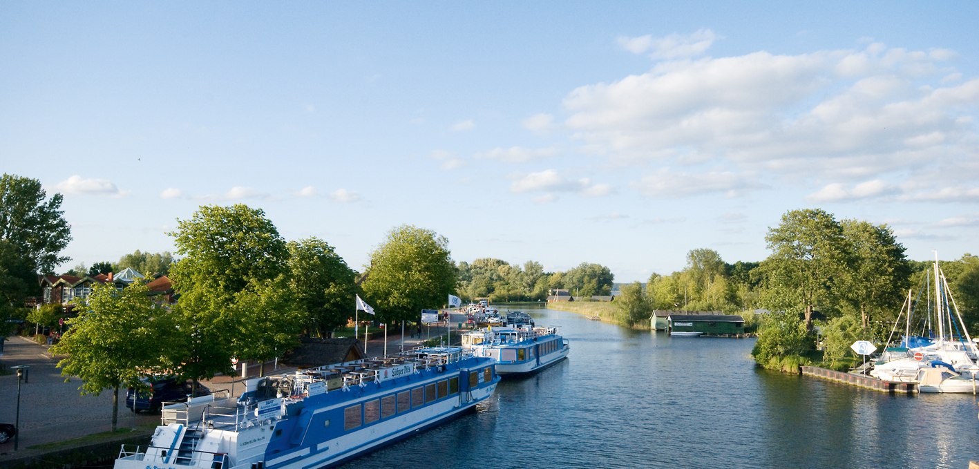 Passenger shipping Wichmann in Plau am See, © Tourist Info Plau am See