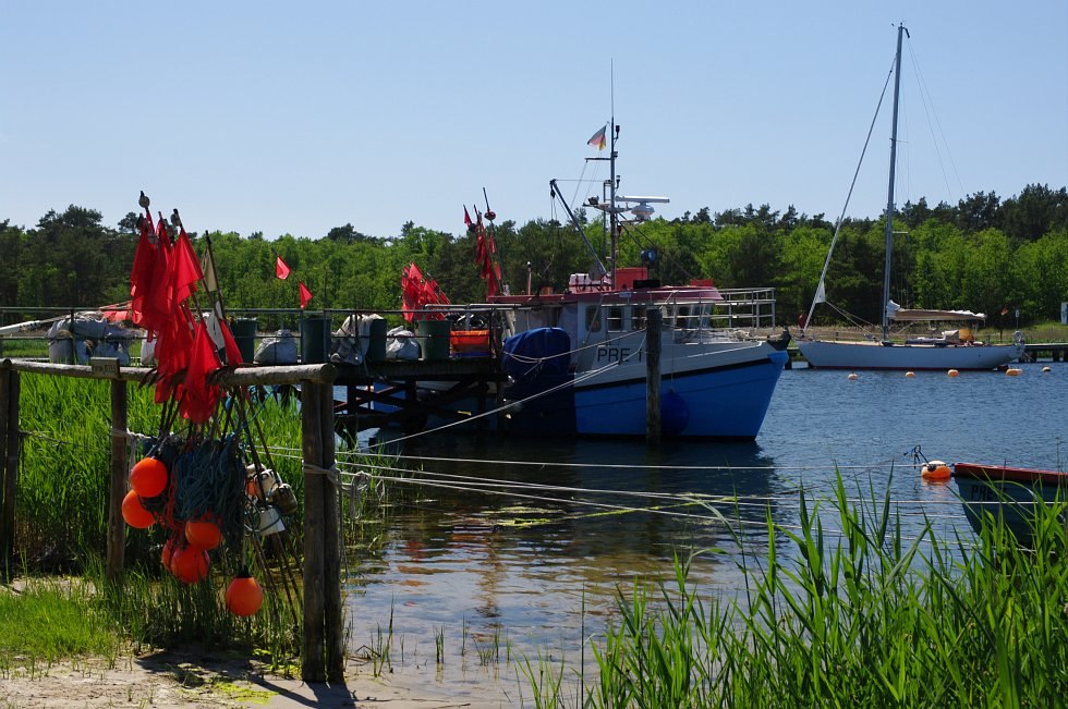 Darßer Ort - view into the harbour of refuge, © Carsten Pescht