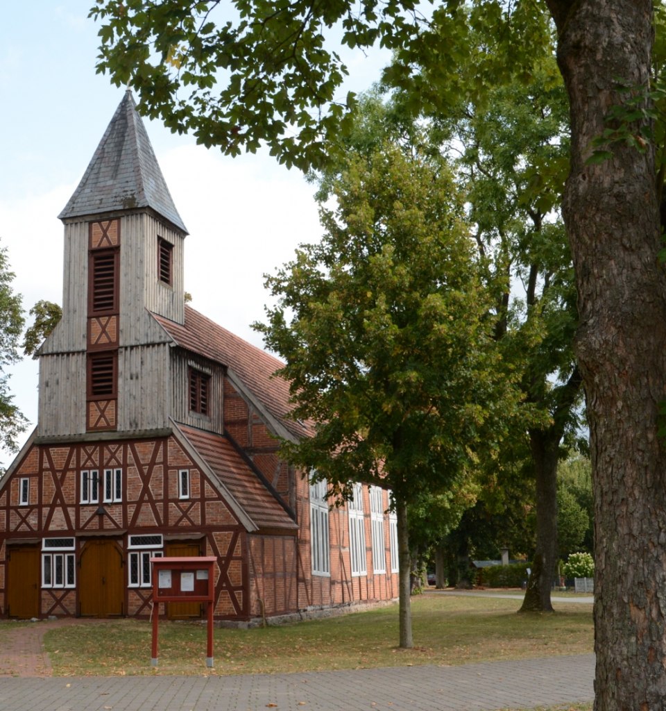 Half-timbered church Kirch-Jesar, © Tourismusverband Mecklenburg-Schwerin