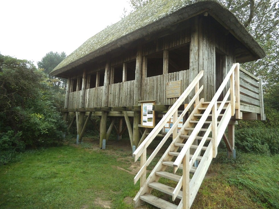 Tankow bird watching platform on the island of Ummanz, © Tourismuszentrale Rügen