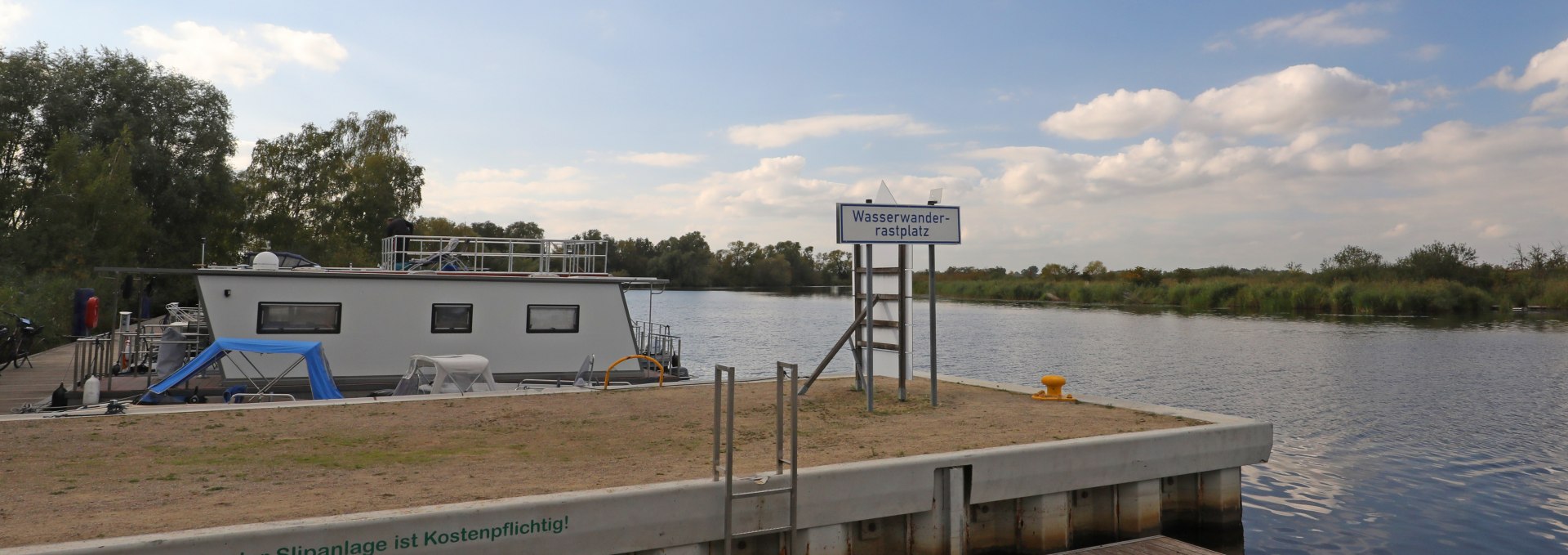 Anklam waterway rest area, © TMV/Gohlke