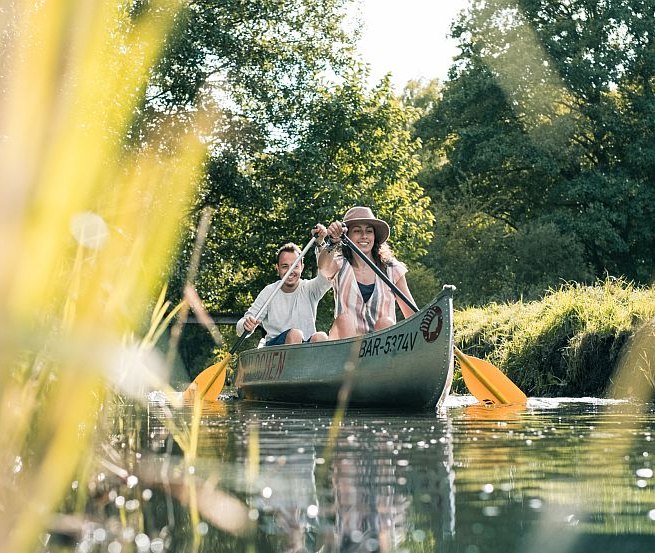 Discover the diversity of the Mirow by canoe, © TMV/outdoornormaden