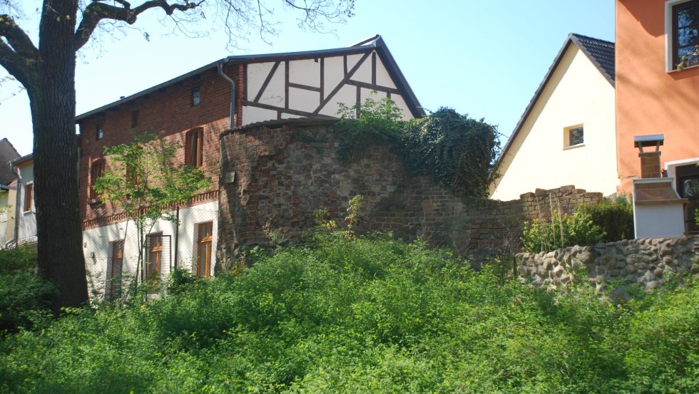 Remains of the medieval city wall of Parchim, © Stadt Parchim